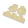 Velours automatten voor Peugeot Expert I Bestelwagen (1995-2007) - beige