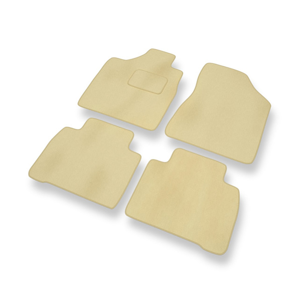 Velours automatten voor Nissan Murano I SUV (2002-2007) - beige