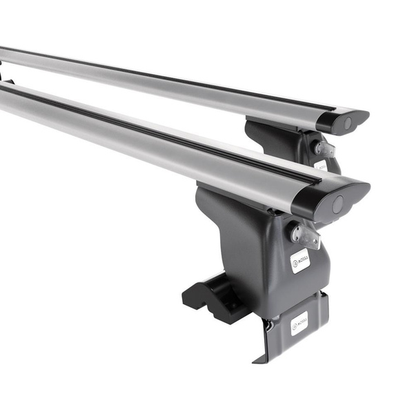 Basisrek voor het autodak voor Audi A6 C5 Avant (1998-2004) - zilver Imperiaal - zonder bevestigingsmateriaal - Aluminium