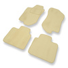 Velours automatten voor Alfa Romeo 145 I Hatchback (1994-2000) - beige