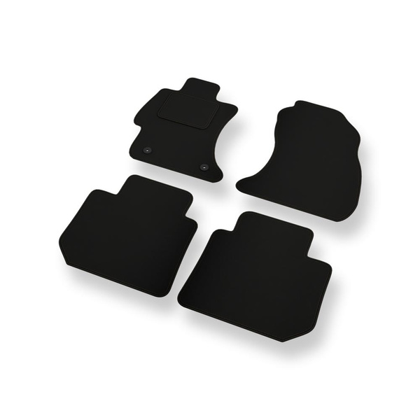 Vilten automatten voor Subaru XV II Crossover (2018-2023) - zwart