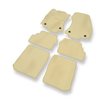 Velours automatten voor Opel Zafira A MPV (1999-2005) - beige