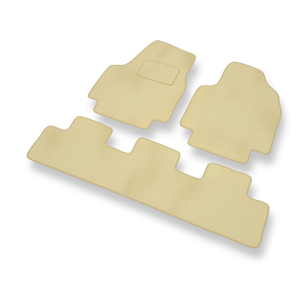 Velours automatten voor Citroen Jumpy I Bestelwagen (1995-2007) - beige