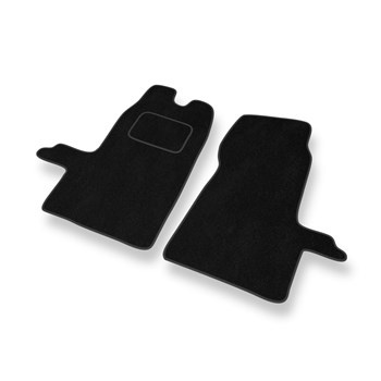 Velours automatten voor Ford Transit VI Bestelwagen (2000-2006) - zwart
