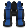 Een set universele autohoezen voor Fiat Doblo I, II, III, IV (2000-2019) - X.R-BL