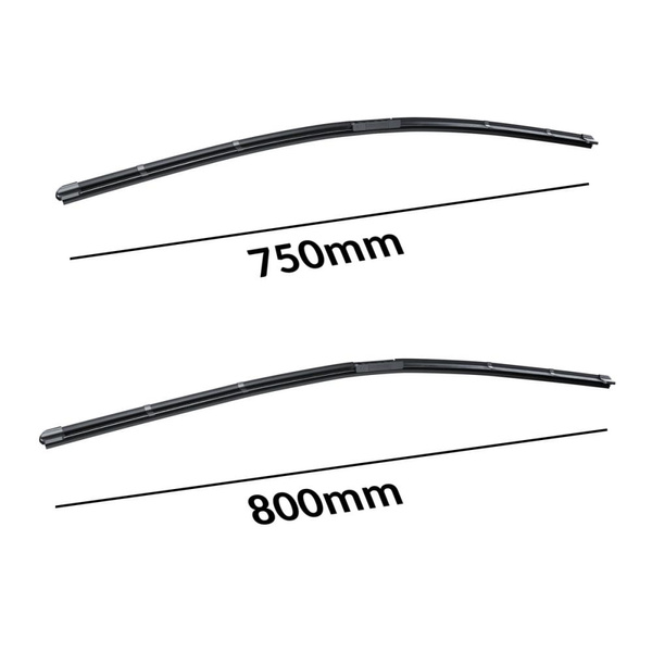 Auto ruitenwissers op de voorruit voor Citroen C4 Picasso II MPV (02.2013-07.2016) - vlak bladen