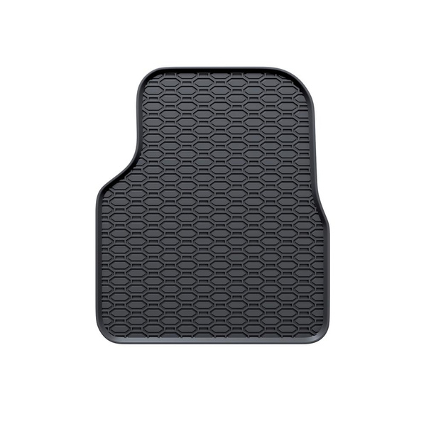 Rubberen matten voor de Peugeot 2008 II SUV (2019-....) - zwart - 4 stuks