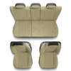 Een set universele autohoezen voor BMW 3 E36, E46, E90, F30, G20, G21 (1990-....) - PG-3