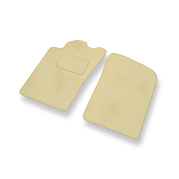 Velours automatten voor Toyota Corolla VIII Hatchback, Stationwagen, Liftback, Sedan (1997-2002) - beige