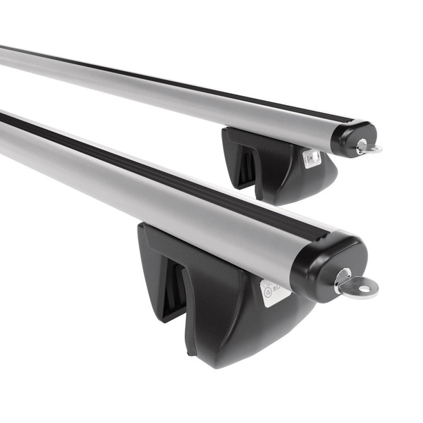 Basisrek voor het autodak voor Fiat Stilo Multiwagon (2003-2007) - zilver Imperiaal - railing - Aluminium