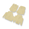 Velours automatten voor Mercedes-Benz Vaneo (2001-2005) - beige