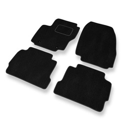 Velours automatten voor Ford Mondeo IV Hatchback, Stationwagen, Sedan (2007-2014) - zwart