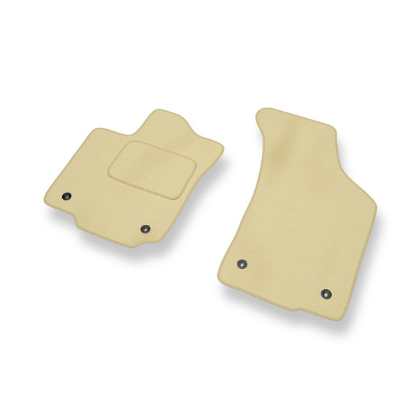 Velours automatten voor Volkswagen Phaeton Sedan (2002-2016) - beige