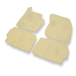 Velours automatten voor Ford Mondeo V Hatchback, Stationwagen, Sedan (2014-2021) - beige