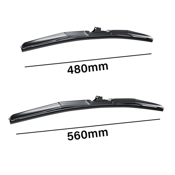 Auto ruitenwissers op de voorruit voor Chevrolet Lacetti Hatchback, Stationwagen, Sedan (02.2005-04.2013) - hybride bladen