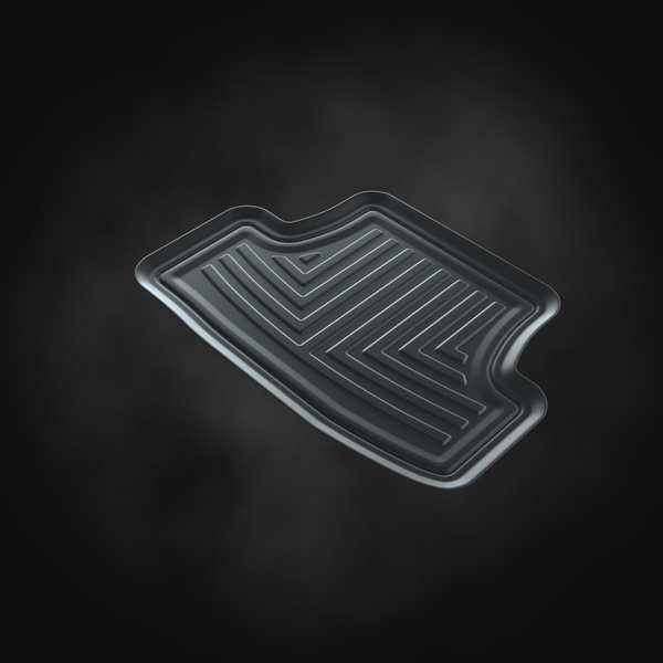 Rubberen matten voor de Volkswagen Golf VII Hatchback, Variant (2012-2020) - zwart - 4 stuks