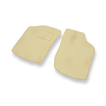 Velours automatten voor Nissan Micra II Hatchback (1992-2003) - beige