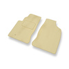 Velours automatten voor Chrysler PT Cruiser Automat Cabriolet, MPV (2000-2010) - beige