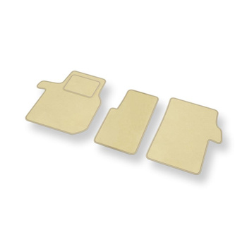 Velours automatten voor Volkswagen Crafter II Bestelwagen (2016-....) - beige