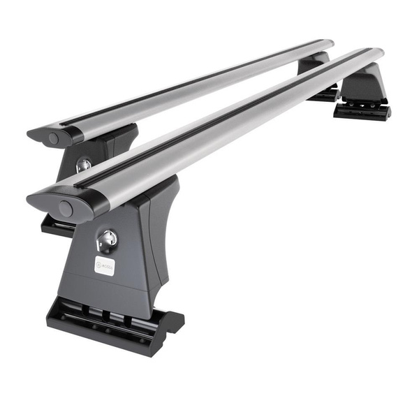 Basisrek voor het autodak voor Kia Ceed Hatchback (2007-2011) - zilver Imperiaal - bevestigingspunten - Aluminium