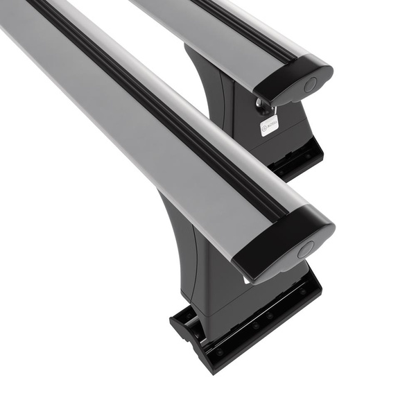 Basisrek voor het autodak voor Citroen C5 Sedan (2008-2017) - zilver Imperiaal - bevestigingspunten - Aluminium