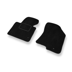 Velours automatten voor Kia Carens IV MPV (2013-2019) - zwart