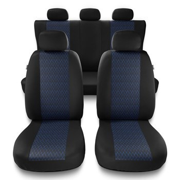 Een set universele autohoezen voor Fiat Sedici (2006-2014) - PF-BL