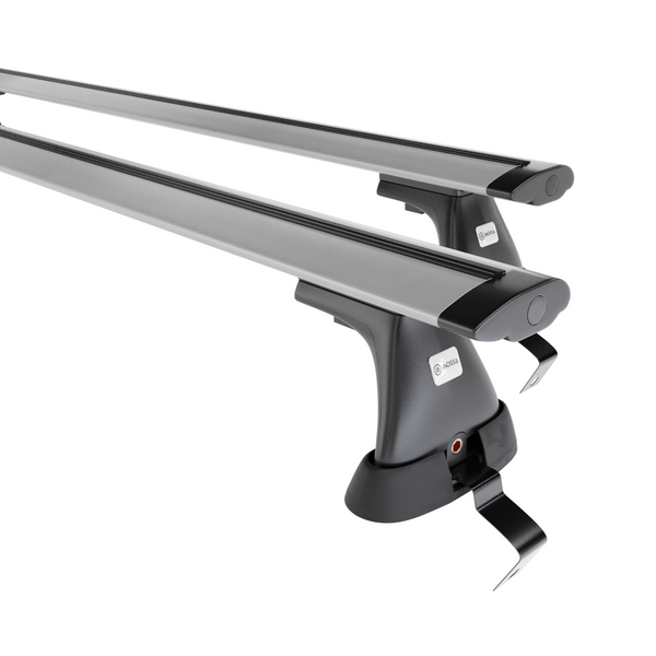 Basisrek voor het autodak voor Renault Clio mk IV Hatchback (2013-2019) - zilver Imperiaal - zonder bevestigingsmateriaal - Aluminium