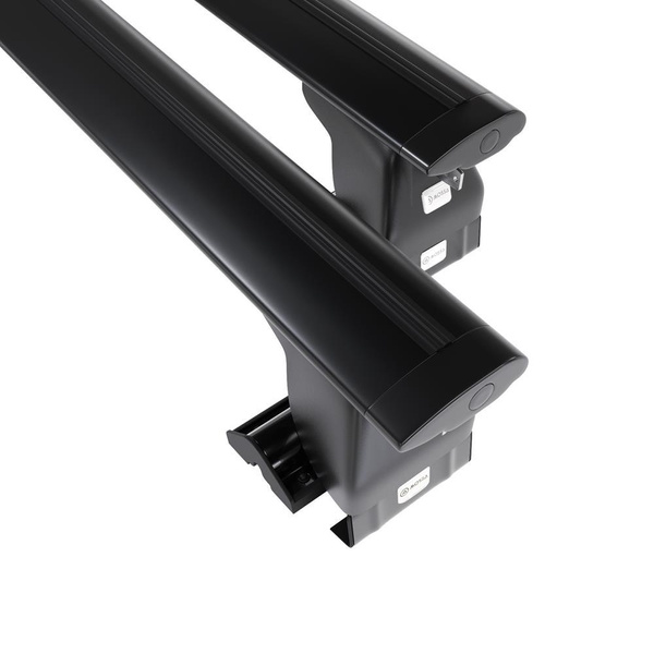 Basisrek voor het autodak voor Toyota Corolla E16, E17 mk XI Sedan (2013-2018) - zwart Imperiaal - zonder bevestigingsmateriaal - Aluminium