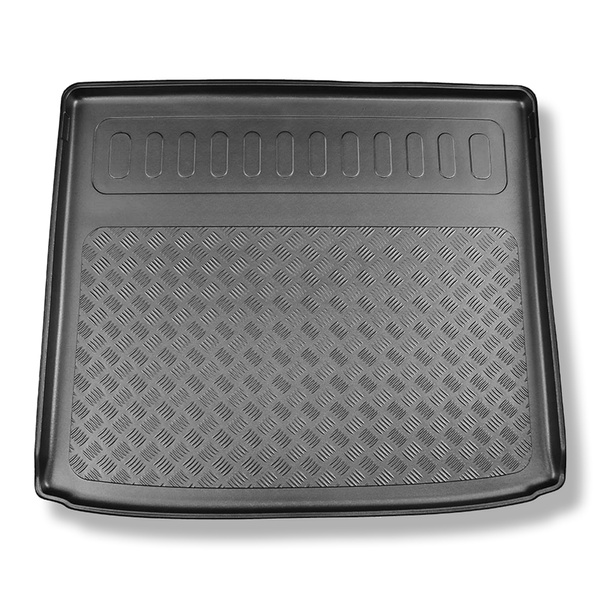 Kofferbakmat op maat voor: Ford Focus IV Stationwagen, Active Stationwagen (09.2018-....) - bovenste bagageruimte (gelijke laaddrempel); de schuifvloer in de hoogste stand