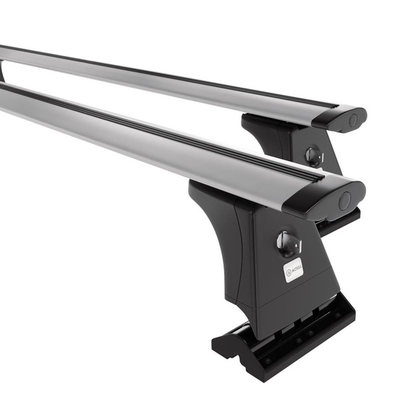 Basisrek voor het autodak voor Citroen C5 Sedan (2008-2017) - zilver Imperiaal - bevestigingspunten - Aluminium