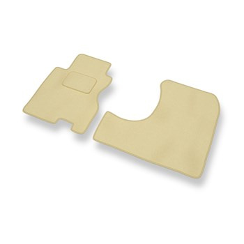 Velours automatten voor Honda Stream I MPV (2001-2006) - beige