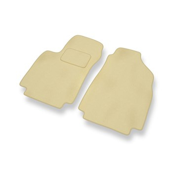 Velours automatten voor Hyundai Matrix MPV (2001-2010) - beige