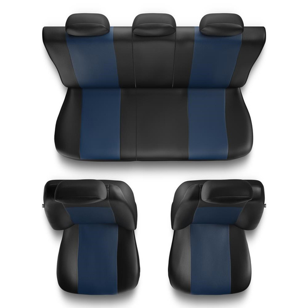 Een set universele autohoezen voor Volkswagen Passat B4, B5, B6, B7, B8, B9 (1993-....) - CM-BL