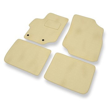 Velours automatten voor Peugeot 301 Sedan (2012-2019) - beige