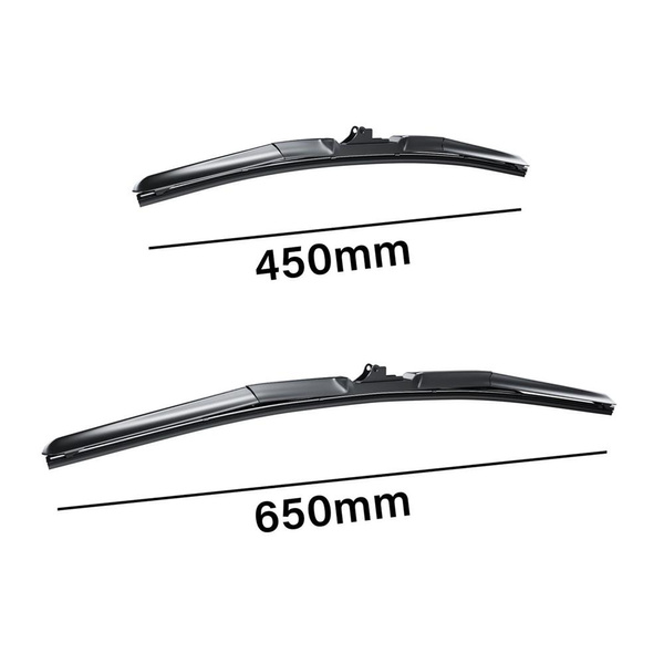 Auto ruitenwissers op de voorruit voor Skoda Karoq Crossover (07.2017-....) - hybride bladen