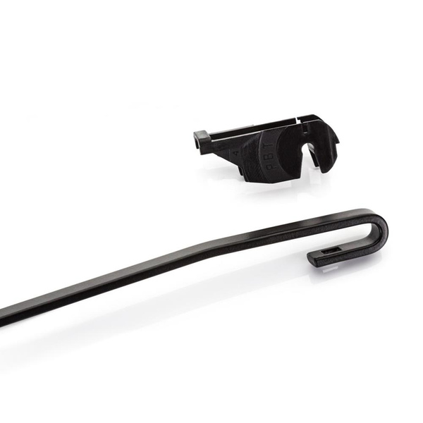 Auto ruitenwissers op de voorruit voor Nissan Tiida I Hatchback, Sedan (02.2007-2011) - vlak bladen