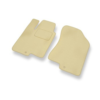 Velours automatten voor Kia Magentis II Sedan (2005-2010) - beige