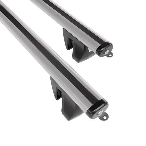 Basisrek voor het autodak voor Mercedes-Benz V Klas W447 Bestelwagen (2015-....) - zilver Imperiaal - railing - Aluminium