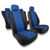 Een set universele autohoezen voor Fiat Croma I, II (1985-2010) - X.R-BL