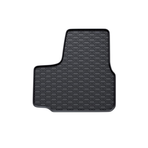 Rubberen matten voor de Skoda Citigo Hatchback (2011-2020) - zwart - 4 stuks