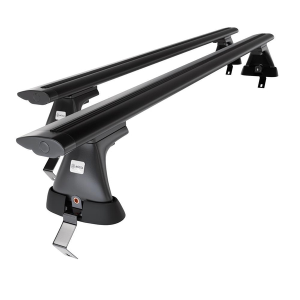 Basisrek voor het autodak voor Citroen C4 Hatchback (2010-2017) - zwart Imperiaal - zonder bevestigingsmateriaal - Aluminium