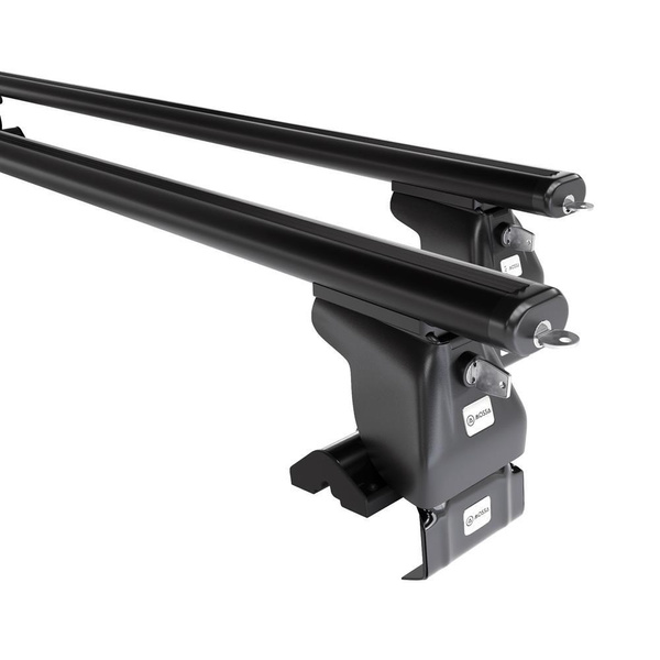 Basisrek voor het autodak voor Skoda Citigo Hatchback (2012-2019) - zwart Imperiaal - zonder bevestigingsmateriaal - Aluminium