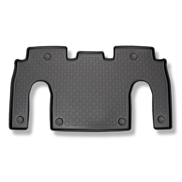 TPE automatten voor Tesla Model X SUV (10.2016-....) - 6 zitplaatsen; 2e rij