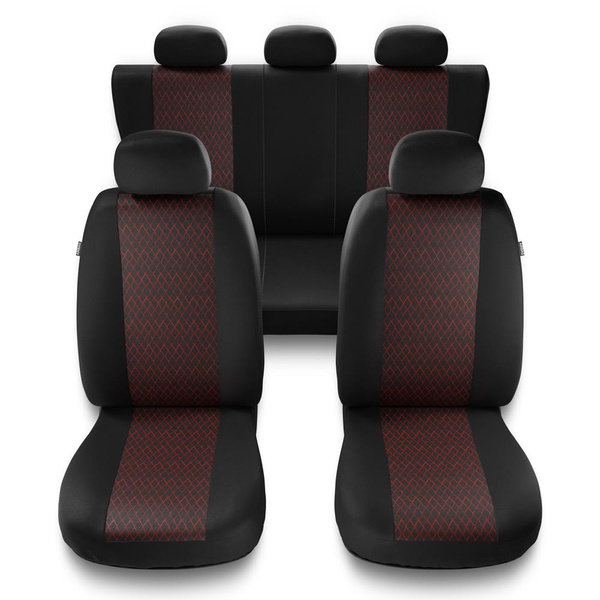 Een set universele autohoezen voor BMW X3 E83, F25, G01, G45 (2003-....) - PF-RD