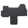 Rubberen matten voor de Citroen Jumper II Bestelwagen (2006-2015) - zwart - 2 stuks