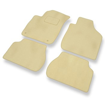 Velours automatten voor Kia Rio I Stationwagen, Sedan (2000-2005) - beige