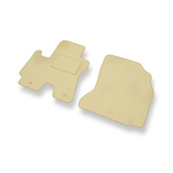 Velours automatten voor Toyota RAV4 II SUV (2000-2005) - beige