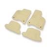 Velours automatten voor Seat Arosa I, II Hatchback (1997-2004) - beige