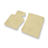 Velours automatten voor BMW X3 I E83 SAV (2000-2010) - beige
